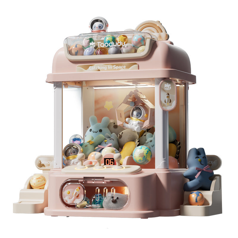 Taodudu children's mini claw machine small household coin-operated electric clip doll gacha machine toy gifts